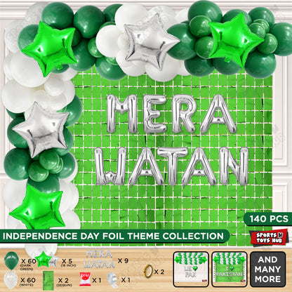 Mera Watan Foil Letters Theme Collection