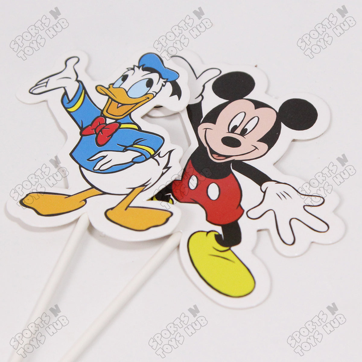 Cartoon Characters Mic-key M0use Family Cake Topper - 8 Pcs