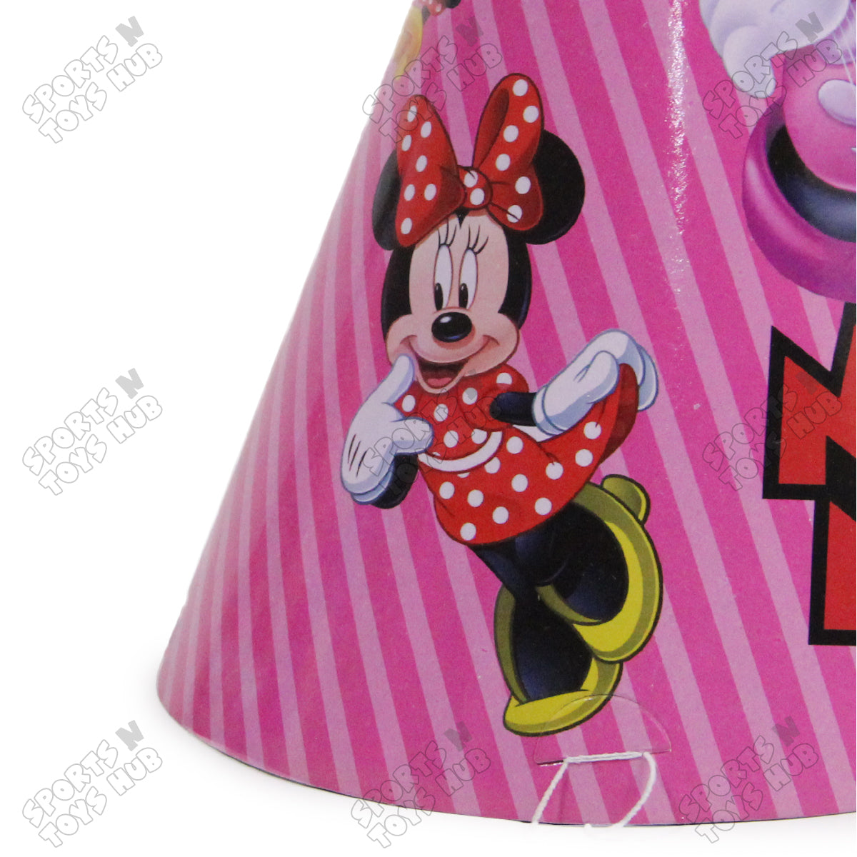 Mi-nn-ie Mouse Cartoons Characters Caps - 6 Pcs
