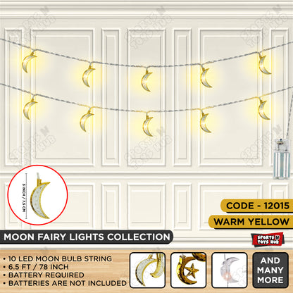 6.5 FT Crescent Moon Shape Fairy LED Lights