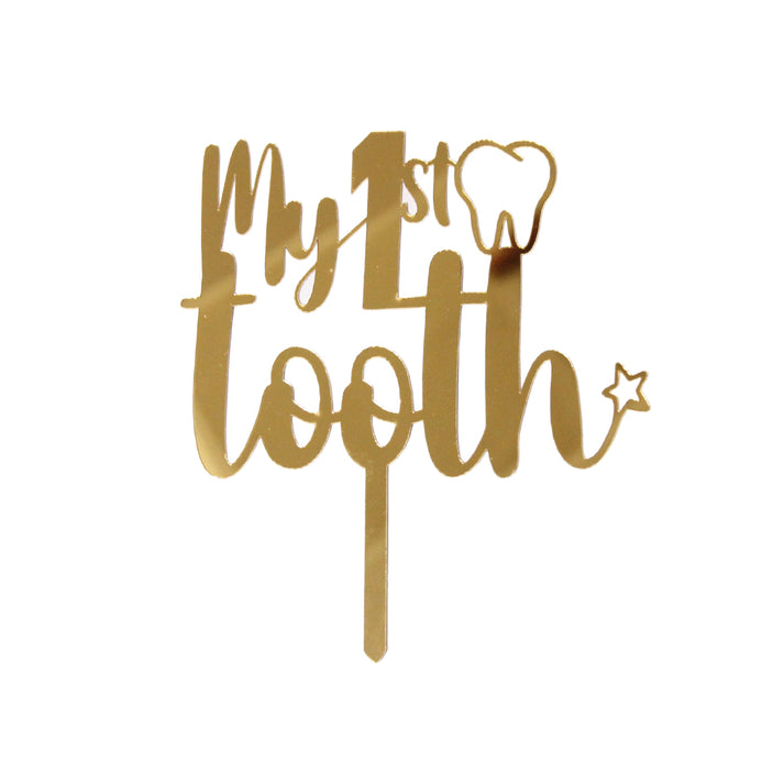 First Tooth Cake Topper Collection – Sports n Toys Hub
