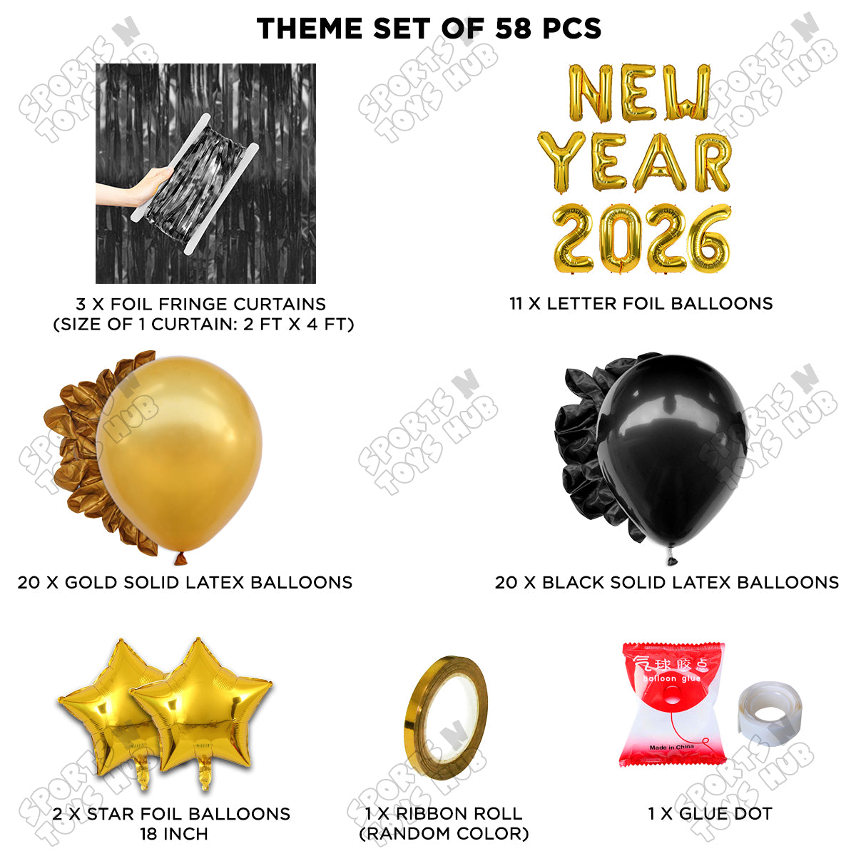 New Year 2026 Letter Theme Collection