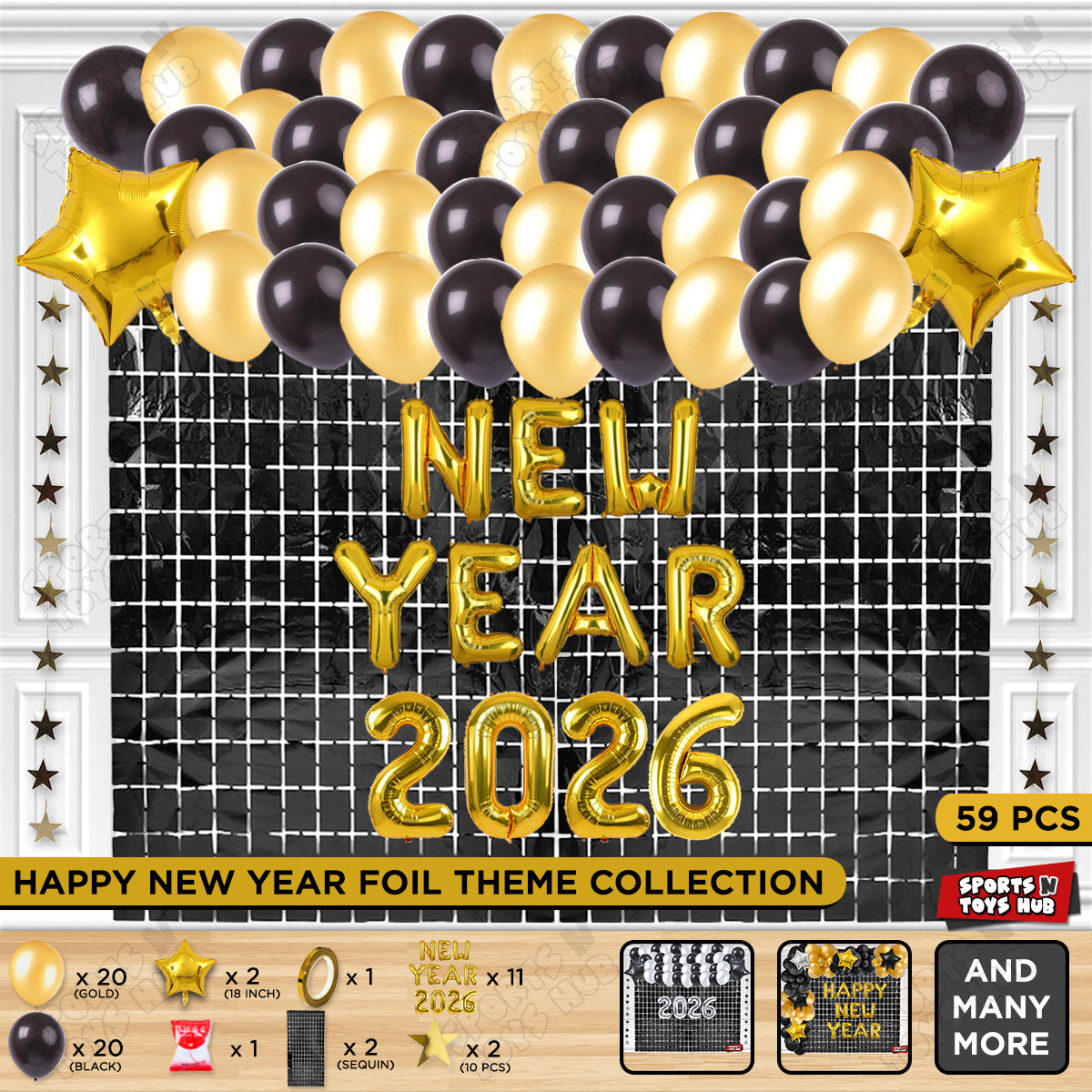 New Year 2026 Letter Theme Collection