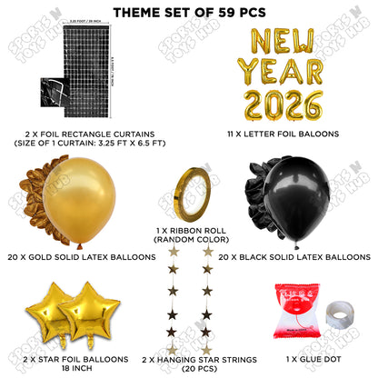 New Year 2026 Letter Theme Collection