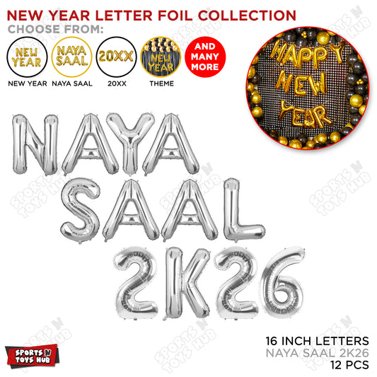 Naya Saal Foil Letter Collection