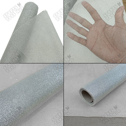 6 Yards - Premium Net Glitter Gift Wrapping Roll