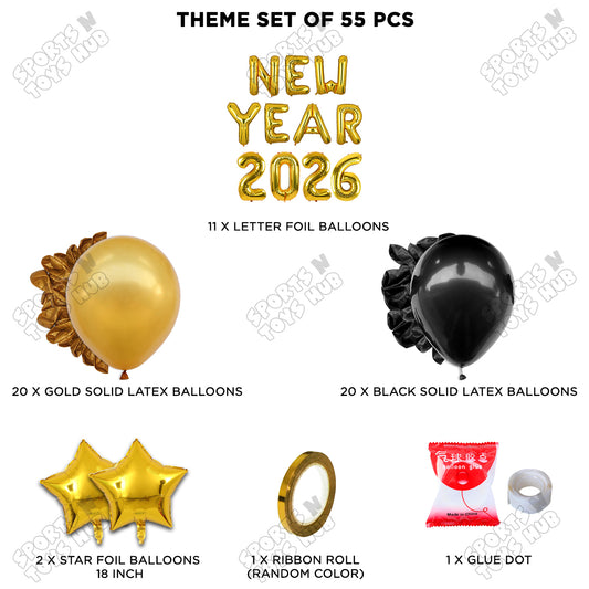New Year 2026 Letter Theme Collection