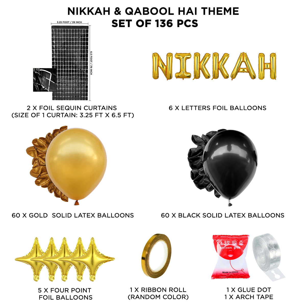 Nikkah Letter Arch Theme