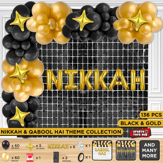 Nikkah Letter Arch Theme