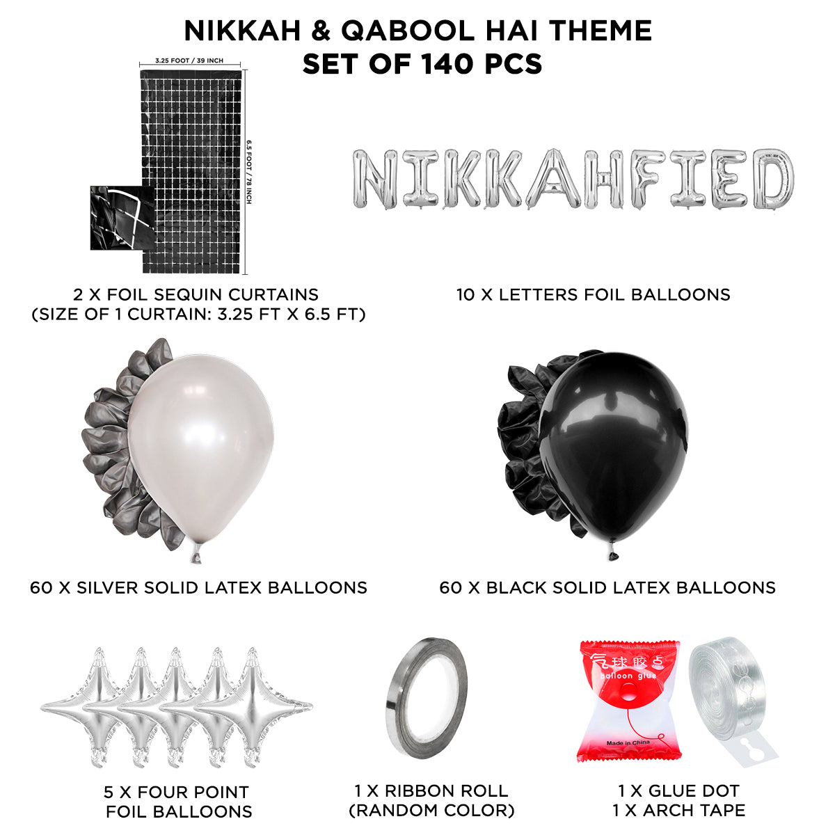 Nikkahfied Letter Arch Theme