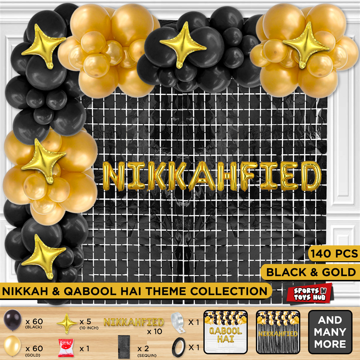 Nikkahfied Letter Arch Theme