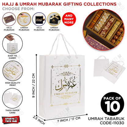 Umrah Tabarruk Gift Bag Collection - Pack Of 10