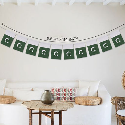 Pakistan Paper Garland Flag Banner