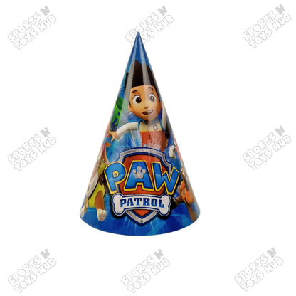 6 Pcs Happy Birthday P@w Patrol Printed Caps