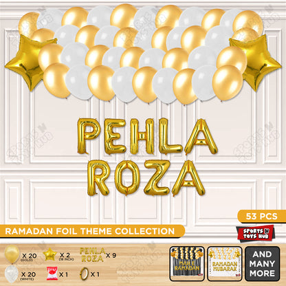 Pehla Roza Foil Balloon Garland Theme Collection