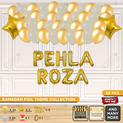 Pehla Roza Foil Balloon Garland Theme Collection