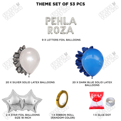 Pehla Roza Foil Balloon Garland Theme Collection