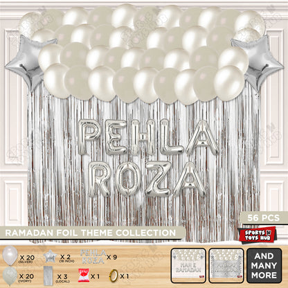 Pehla Roza Foil Balloon Curtain Theme Collection