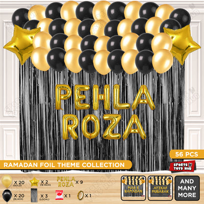 Pehla Roza Foil Balloon Curtain Theme Collection