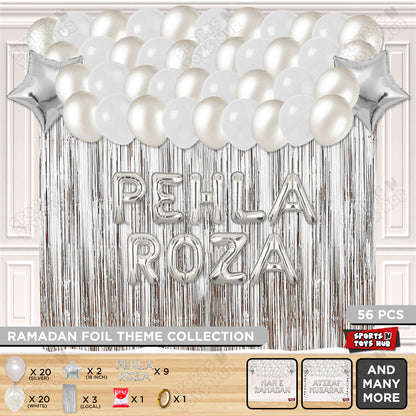 Pehla Roza Foil Balloon Curtain Theme Collection