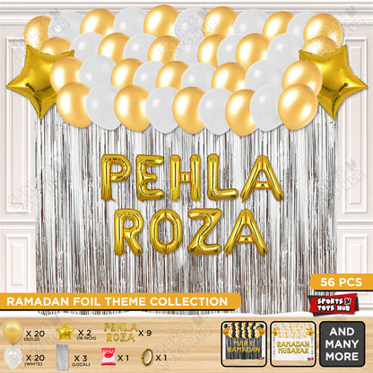 Pehla Roza Foil Balloon Curtain Theme Collection