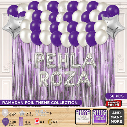 Pehla Roza Foil Balloon Curtain Theme Collection