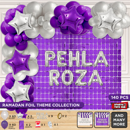 Pehla Roza Foil Balloon Arch Theme Collection
