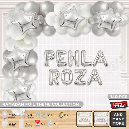 Pehla Roza Foil Balloon Arch Theme Collection
