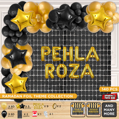 Pehla Roza Foil Balloon Arch Theme Collection