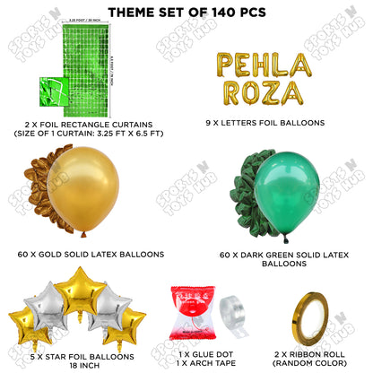 Pehla Roza Foil Balloon Arch Theme Collection