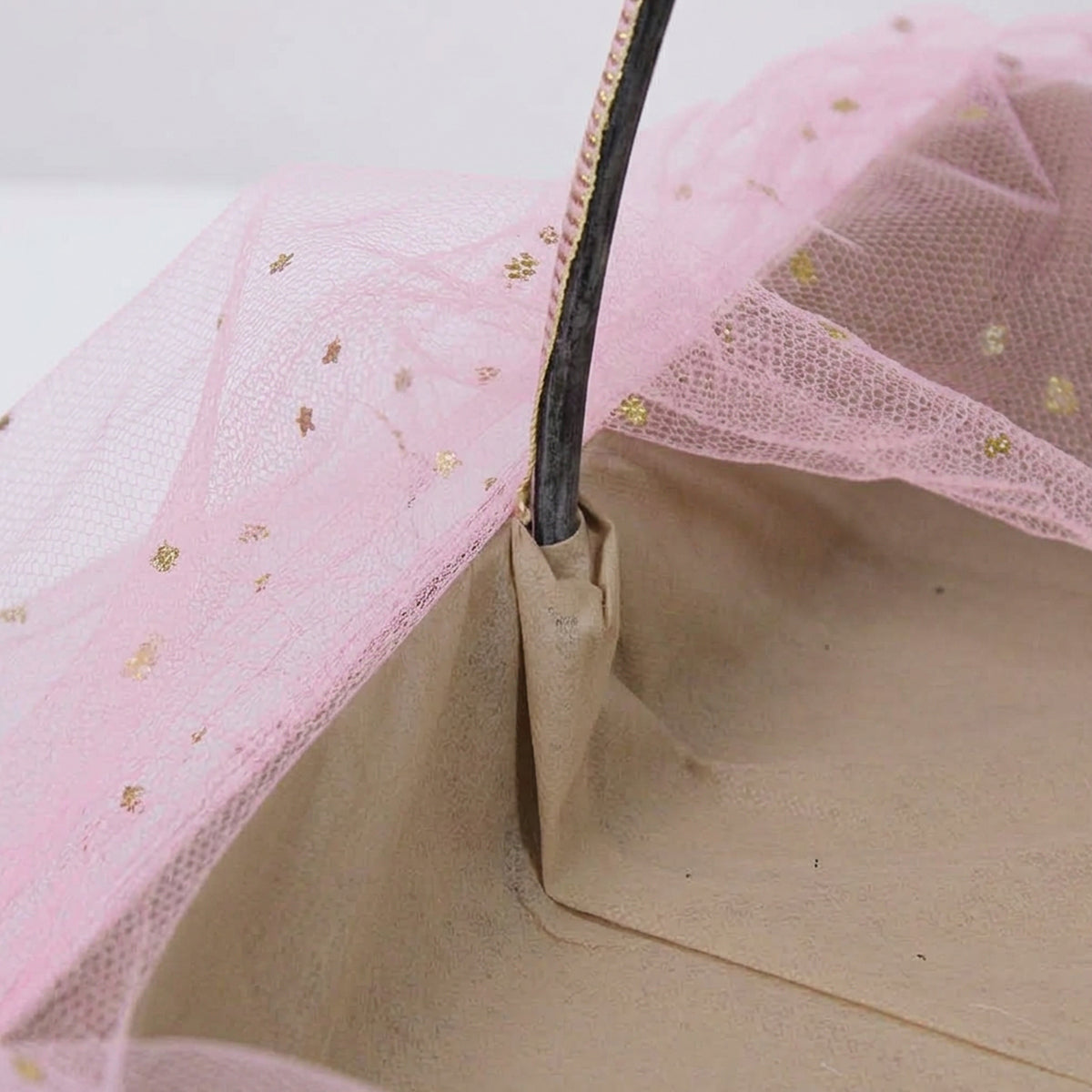 Fancy Net Pink Gift Basket Set