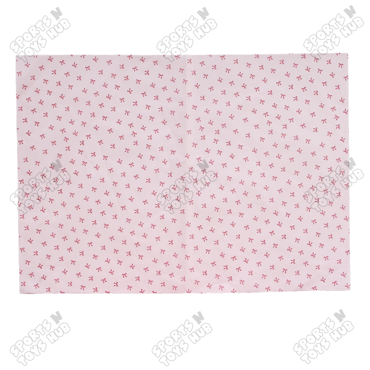 Elegent Floral Printed Bow Paper Bouquet Sheet -   Pack Of 20