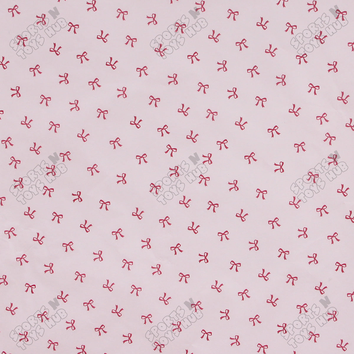 Elegent Floral Printed Bow Paper Bouquet Sheet -   Pack Of 20