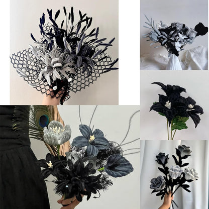 Monochrome Fuzzy Pipe Cleaners 100 Pcs - 30cm Chenille Craft Stems For DIY Arts & Crafts, School Projects, Handmade Flowers, Floral Crafts, Party Decorations, Home Décor & Creative Craft Supplies