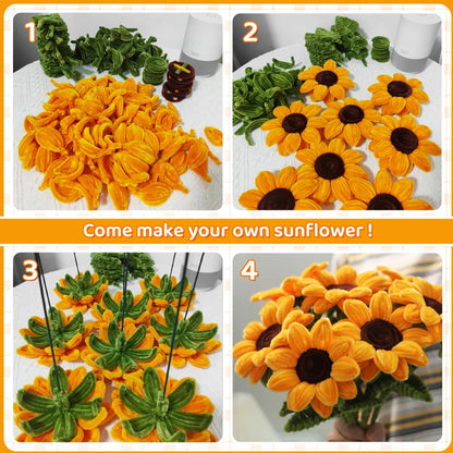 Shades of Sunset Fuzzy Pipe Cleaners 100 Pcs – 30cm x 7-8mm Thick Chenille Craft Stems For DIY Arts & Crafts, Floral Crafts, Kids Creative Activities, Home Decorations & School Projects