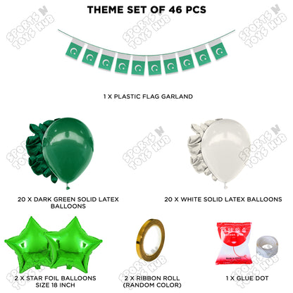 Independence Day Garland Plastic Flag/Jhandiya Theme Collection