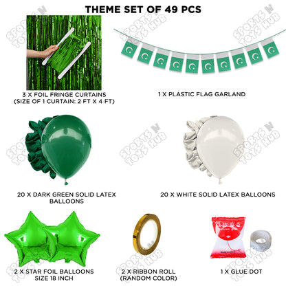 Independence Day Garland Plastic Flag/Jhandiya Theme Collection