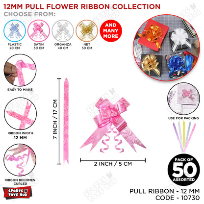 12 MM - Pull Flower Ribbon Collection