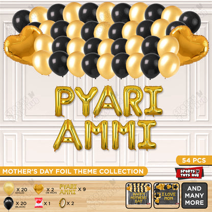 Pyari Ammi Foil Letter Garland Theme Collection