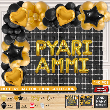 Pyari Ammi Foil Letter Arch Theme Collection