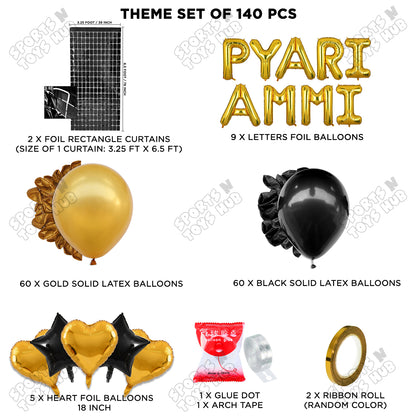 Pyari Ammi Foil Letter Arch Theme Collection