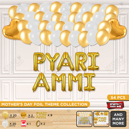 Pyari Ammi Foil Letter Garland Theme Collection