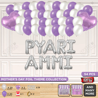 Pyari Ammi Foil Letter Garland Theme Collection