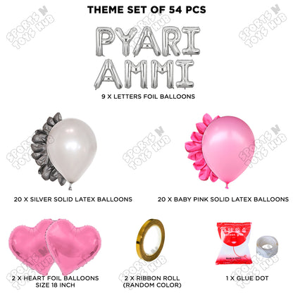 Pyari Ammi Foil Letter Garland Theme Collection