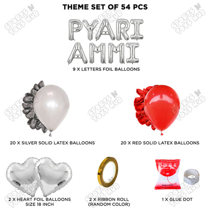 Pyari Ammi Foil Letter Garland Theme Collection