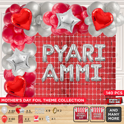 Pyari Ammi Foil Letter Arch Theme Collection