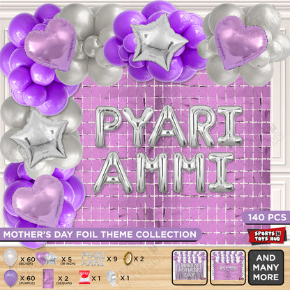 Pyari Ammi Foil Letter Arch Theme Collection