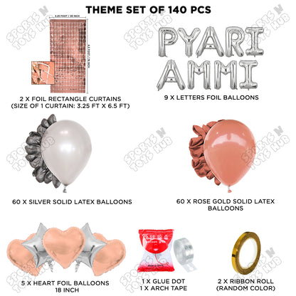 Pyari Ammi Foil Letter Arch Theme Collection