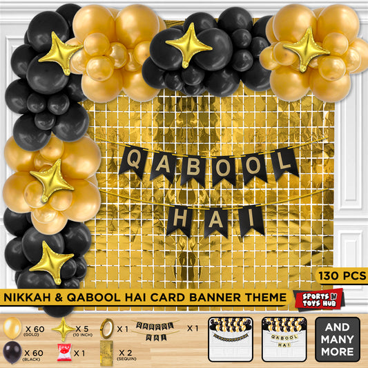 Qabool Hai Card Banner Arch Theme
