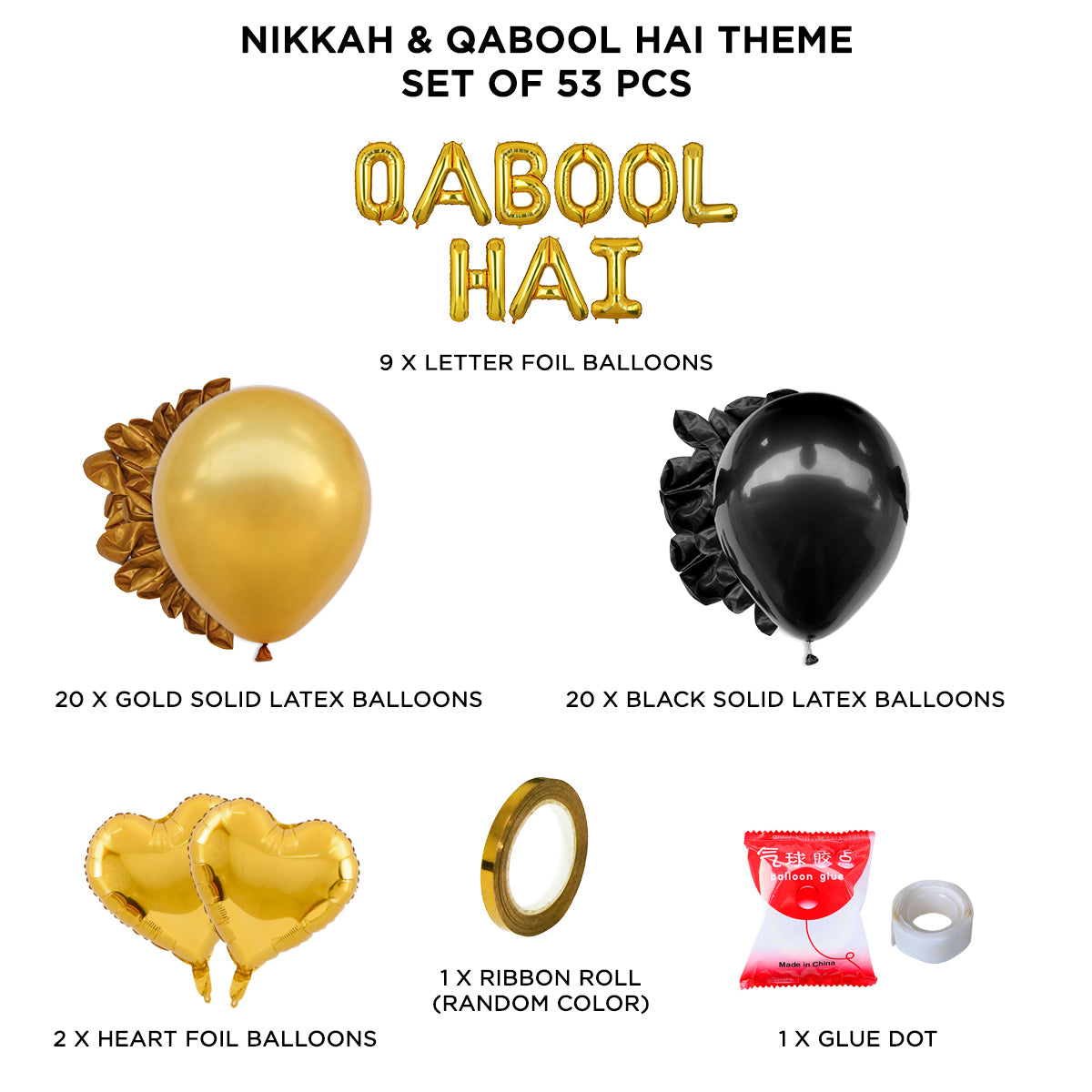 Qabool Hai Letter Theme Without Curtain